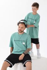 Фуфайка (футболка) для мальчика Леон-1 Виотекс ЗЕЛЁНЫЙ