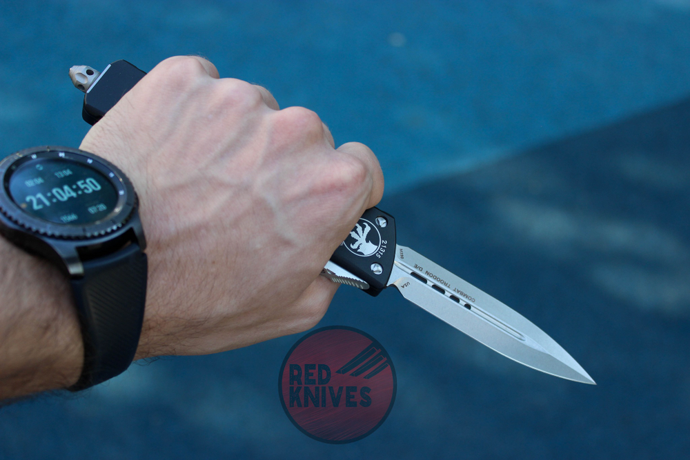 Нож Microtech Troodon D/E SW Black А+++ 138-10BK