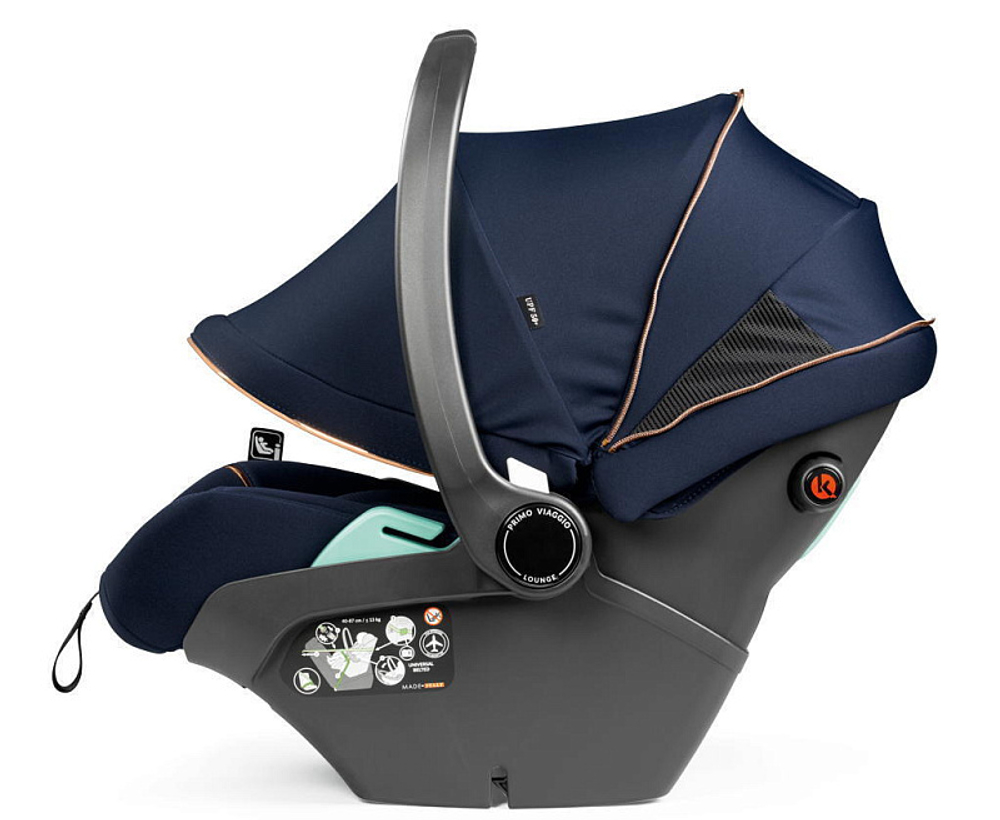 Коляска Peg Perego Veloce TC New Belvedere Lounge 3 в 1 Blue Shine