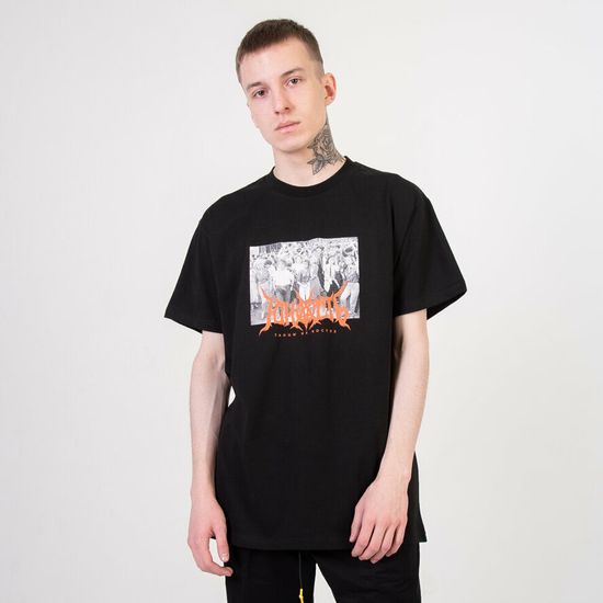 Футболка ЮНОСТЬ Танцы на костях v.2 Черный