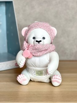 Игрушка мягконабивная 35см AniReal Медвежонок (60160)