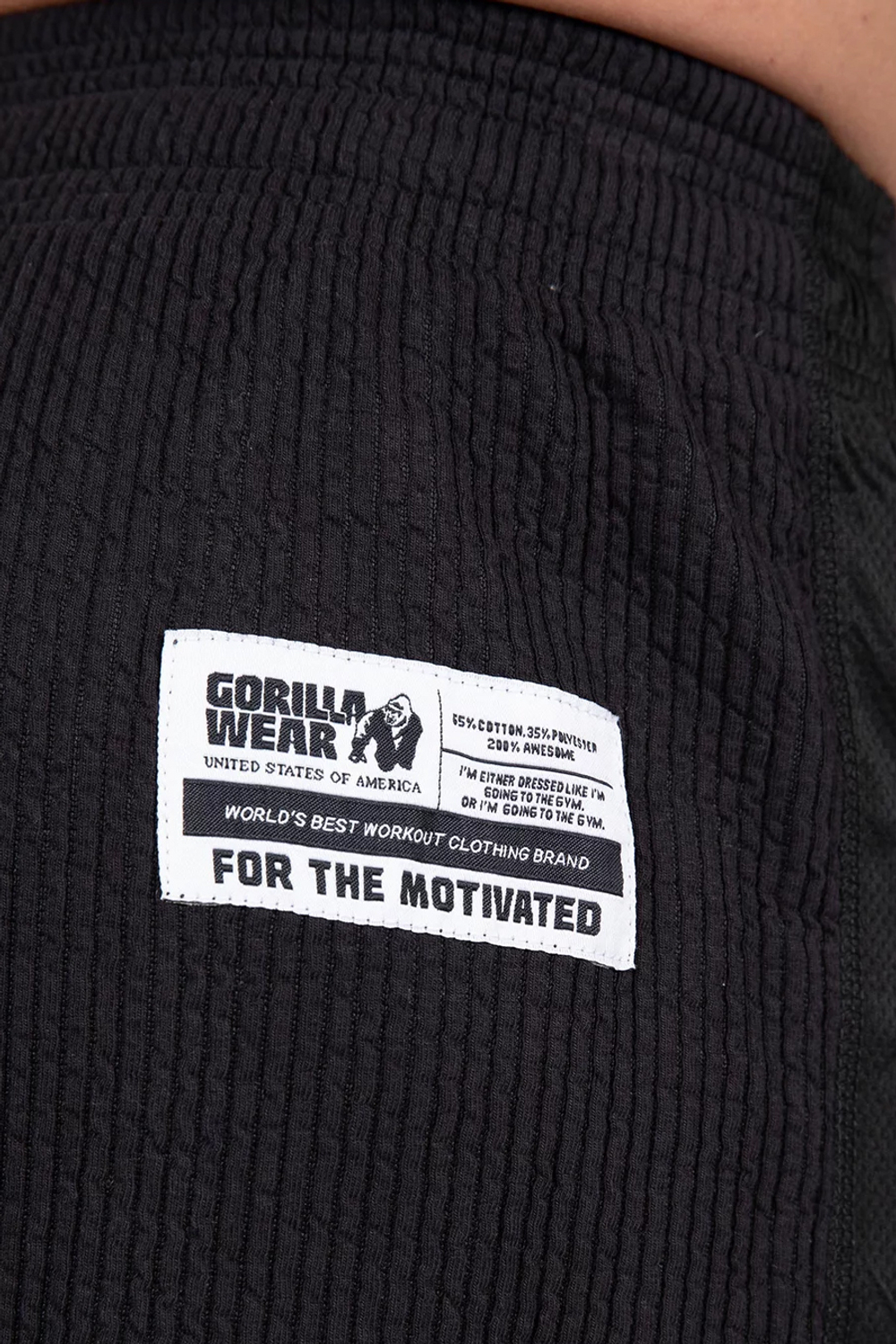Шорты мужские Gorilla wear "AUGUSTINE OLD SCHOOL"black