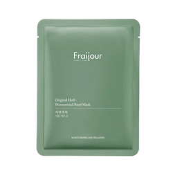 [Fraijour] Тканевая маска для лица РАСТИТЕЛЬНЫЕ ЭКСТРАКТЫ Original Herb Wormwood Sheet Mask, 1 шт * 23 мл