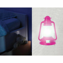 Ночник Camelion NL-170 Фонарик розовый LED в розетку 220V
