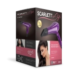 Фен SCARLETT SC-HD 70 I69 фиолетовый с черным