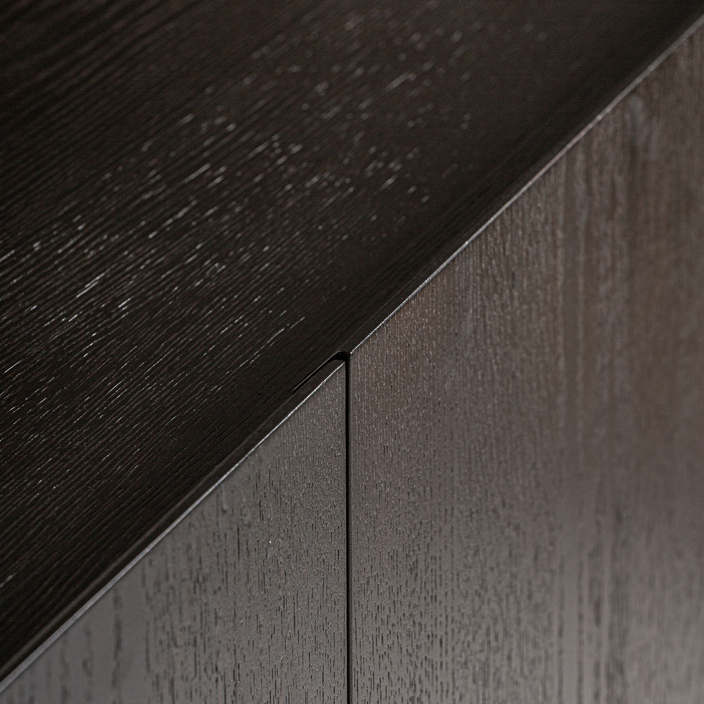 Сервант Neuvic коричневый/золотой