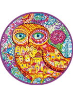 Пазл круглый 500эл. "Дивная сова" 6+ (арт.P1004)