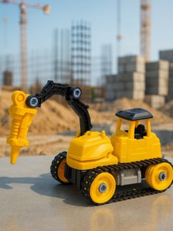 Игрушка Трактор-конструктор с отверткой в коробке (200246316)