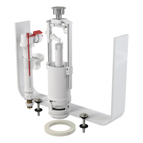 АлкаПласт Арматура клап. 3/8 ниж/подв. (металл) 20/1шт)