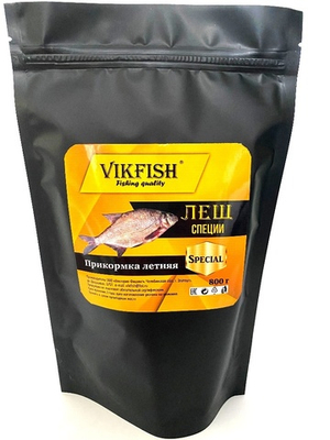 Прикормка VIKFISH Special  Летняя (Лещ специи) 800гр.