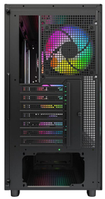 Корпус ATX Montech XR WOOD BLACK
