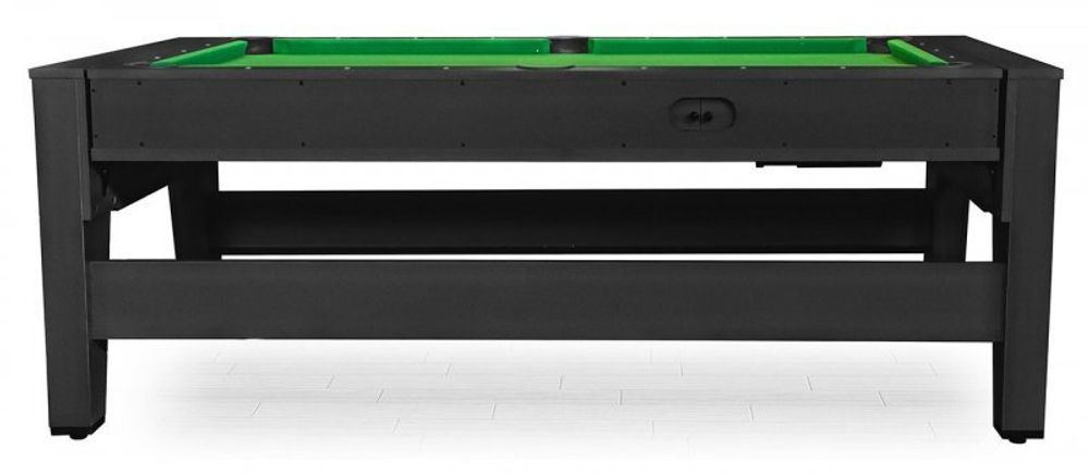 Игровой стол - трансформер (бильярд, аэрохоккей, настольный теннис) "Twister" (черный)