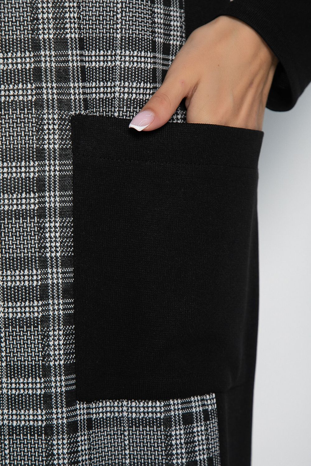 Платье Брэтта (серо-черное) П11357 LT Collection