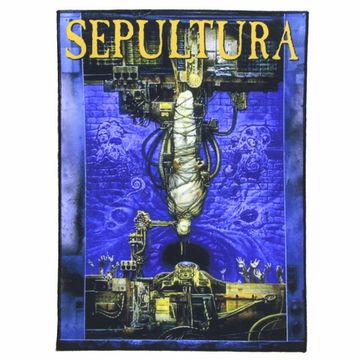 Нашивка спиновая Sepultura Chaos A.D (417)