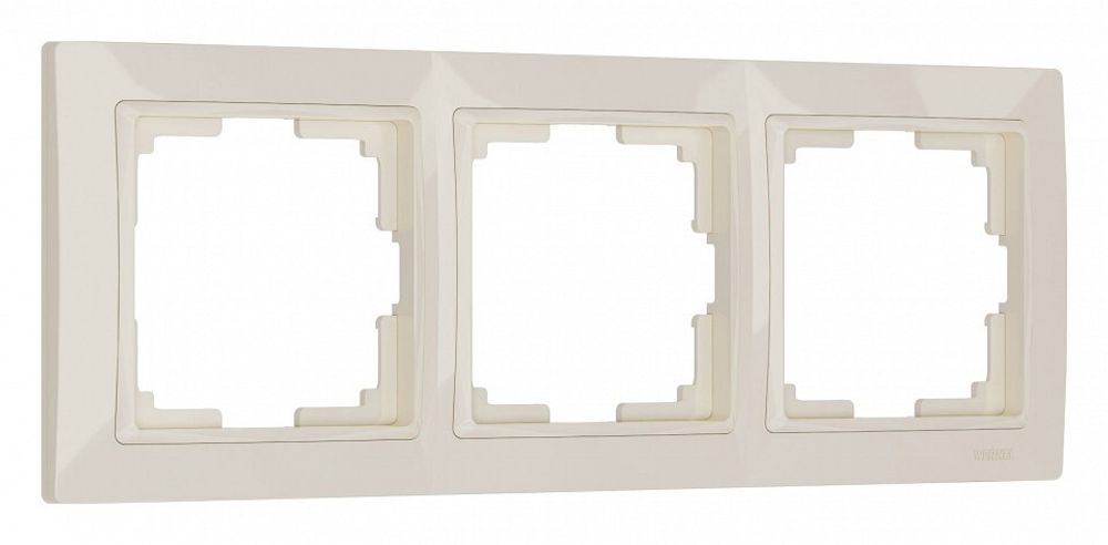 Рамка на 3 поста Werkel Snabb Basic (слоновая кость) W0032003