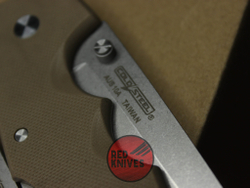 Нож Cold Steel Recon 1 TANTO G10 (V2025) - песочная рук., стоунвош клинок