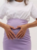 Юбка для беременных миди