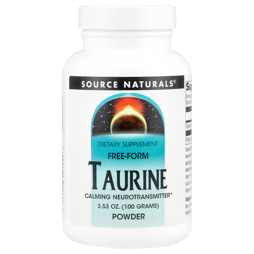 Source Naturals, таурин в порошке, 100 г (3,53 унции)