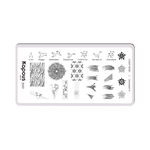 3 Kapous Professional Nails Пластина для стемпинга, Ornament 4 ,