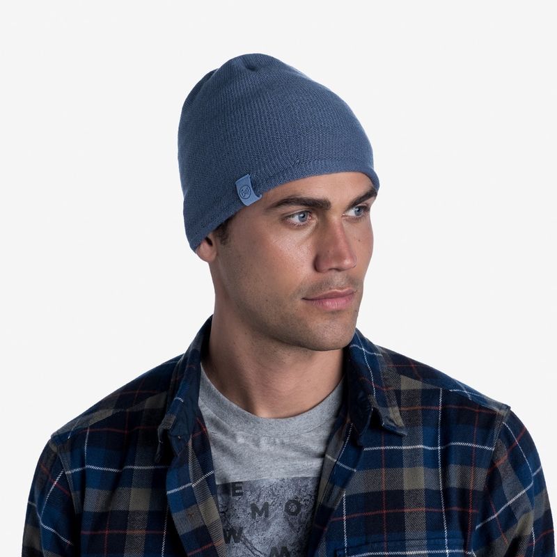 Вязаная шапка Buff Hat Knitted Lekey Ensign Blue Фото 2