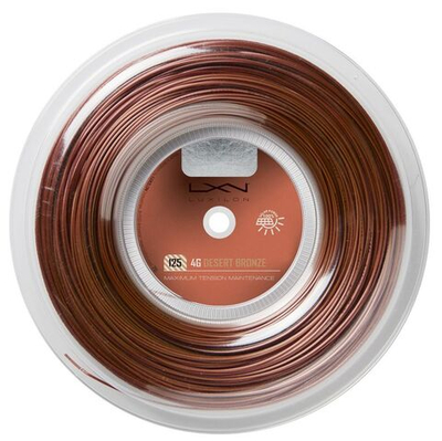 Струны теннисные Luxilon 4G 125 (200 m) - desert bronze