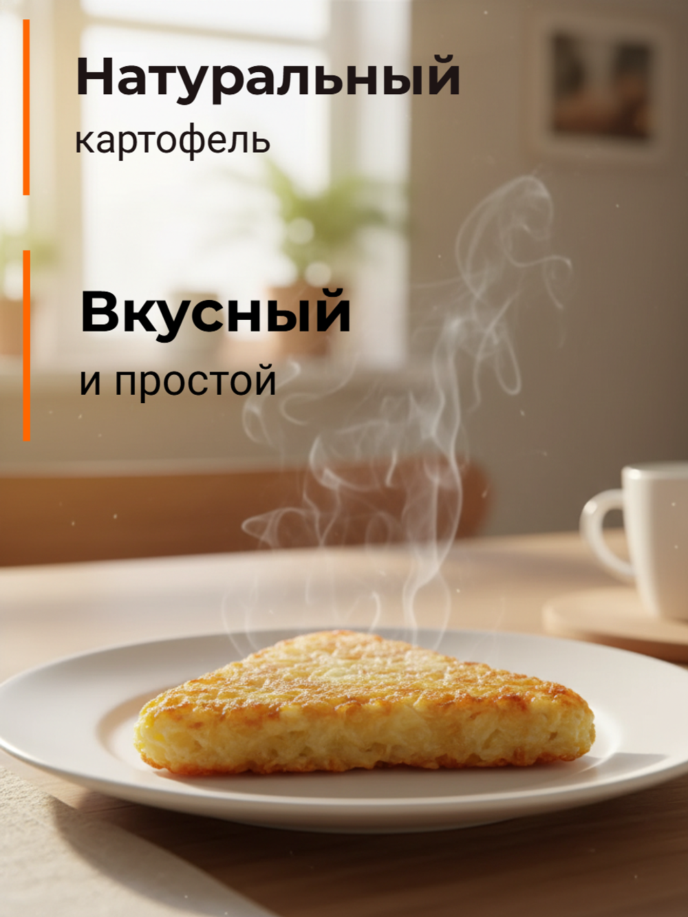 Картофельный треугольный хашбраун "Kaida" 2 кг