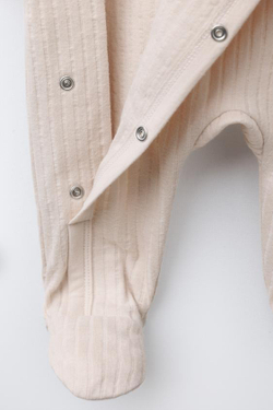 ZARA КОМБИНЕЗОН ПРЯМОГО КРОЯ, СВЕТЛО-БЕЖЕВЫЙ