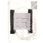 Скакалка с подшипниками RICHO RQ-JR-HG03, 3 м, ручка 115 мм, черный