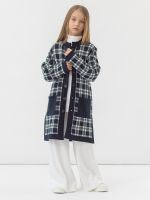 Кардиган синий для девочки арт. AT922