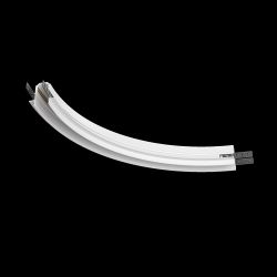 Коннектор радиусный R300 Exility встраиваемый под ГКЛ 12,5мм, белый Maytoni TRA044-angle.12W