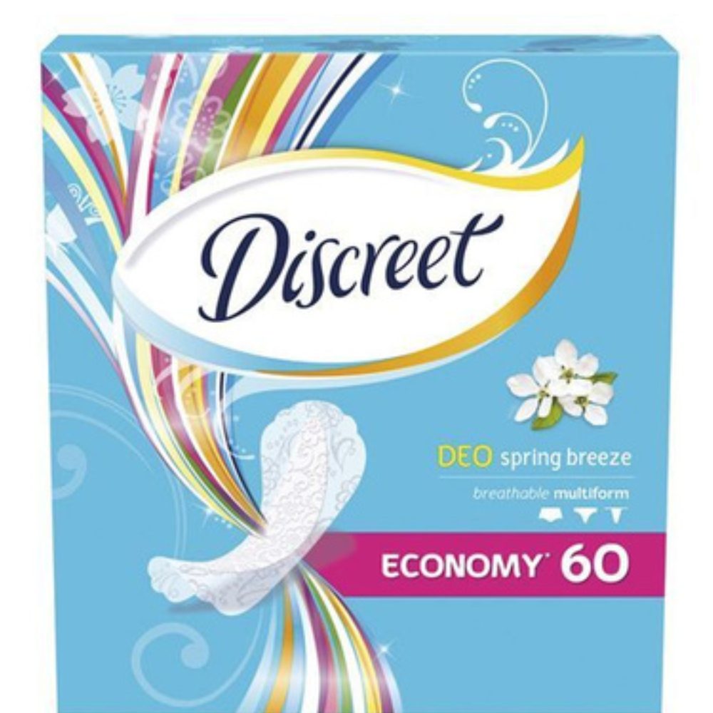 Прокладки ежедневные Discreet Deo Spring Breeze 60 шт