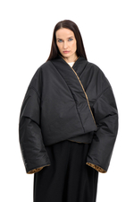 Куртка двусторонняя TULUP camel/black