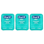 Oral-B, Glide, нить Comfort Plus, мята, 3 шт., 40 м (43,7 ярда) каждый