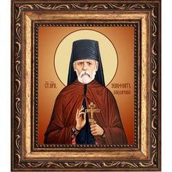 Ксенофонт (Бондаренко) преподобномученик иеромонах. Икона на холсте.