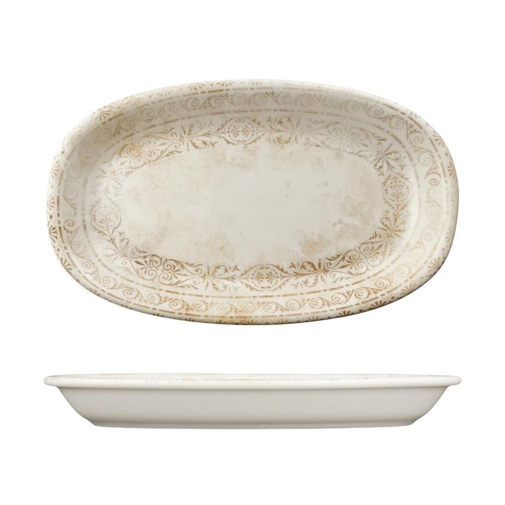Блюдо овальное 24*14 см h2,7 см Antico By Bone Innovation [6]