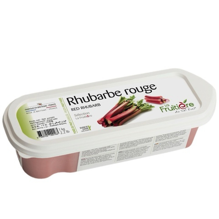 Пюре замороженное Ревень красный «La Fruitiere» 1 кг