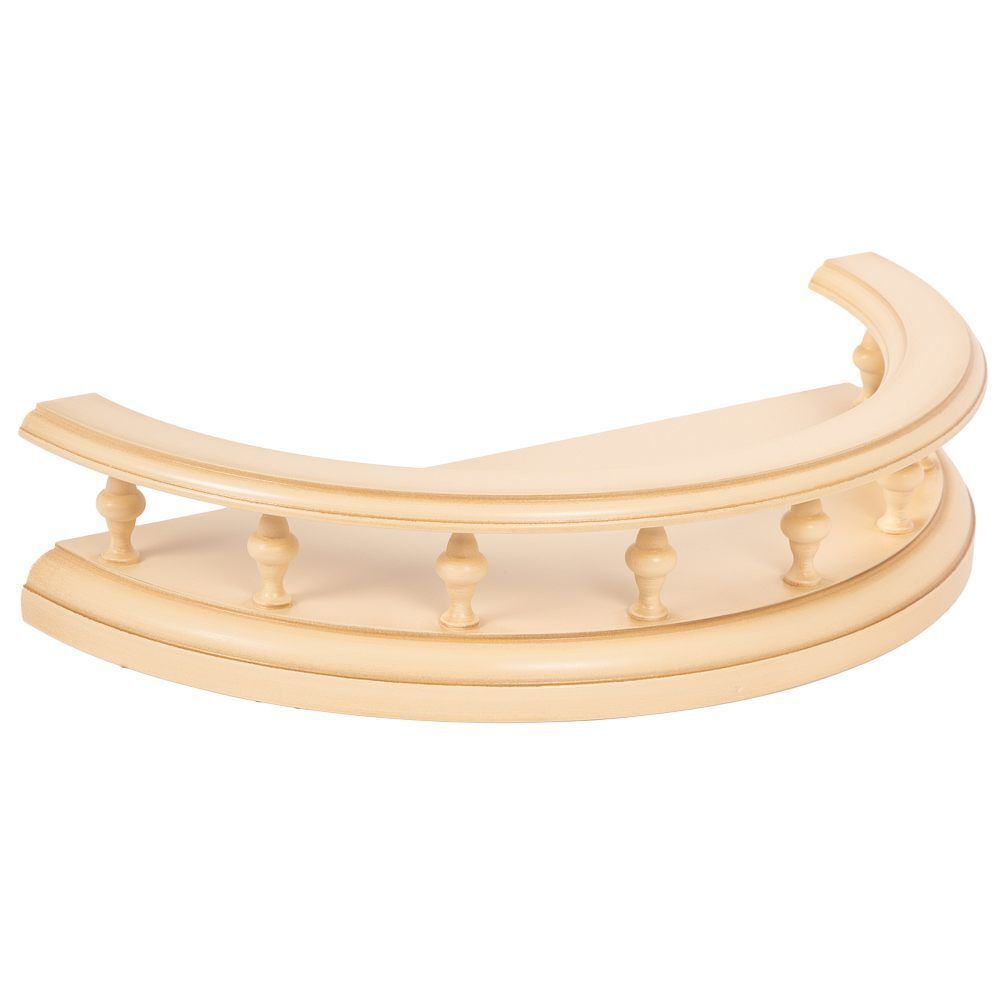 Полочка Терра Нота Айвори Мраморное золото