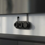 Втулка для вывода кабеля из стены 2 шт.(черный) Ретро W6421108