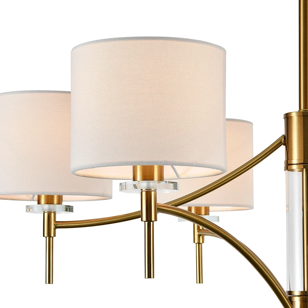 Подвесная люстра Indigo BOHEME 13031/6P Brass V000525