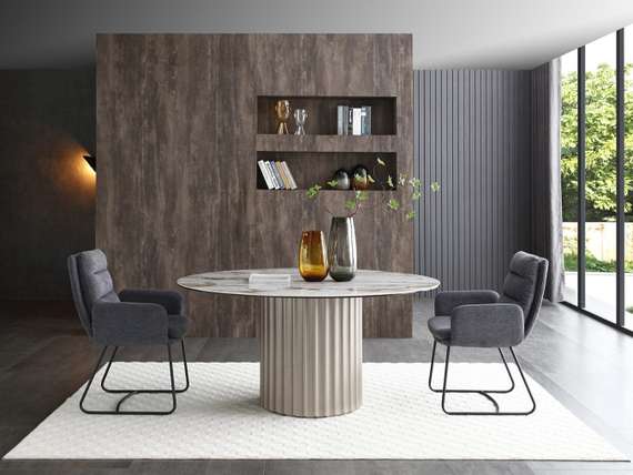 Стол Alton Ø140 см, керамика