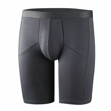 Мужские трусы боксеры удлиненные темно-серые Doreanse 1792