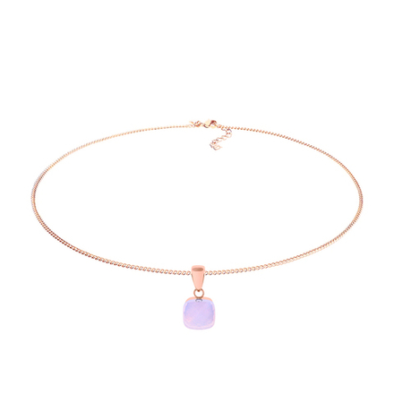Колье Qudo Firenze rose water opal 400314.1 R/RG