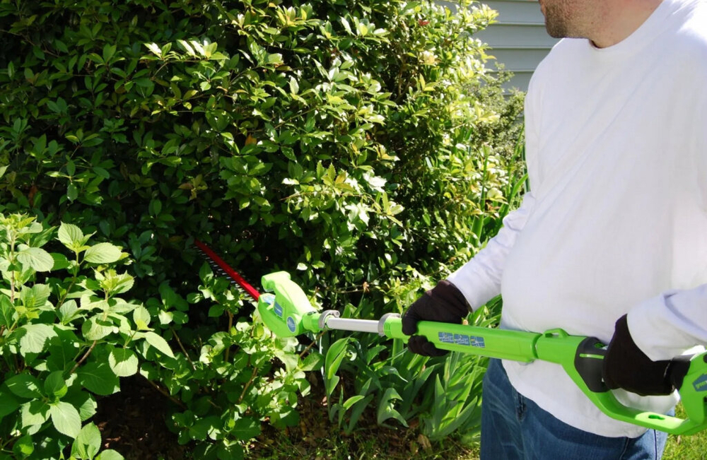 Кусторез штанговый аккумуляторный GREENWORKS G40PHA 40В,51см,без АКБ и ЗУ (2300407)