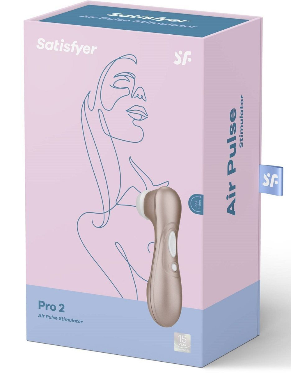 Бесконтактный стимулятор клитора Satisfyer Pro 2 (Цвет: бронзовый)