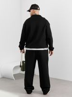 Толстовка мужская Интер-1 Виотекс ЧЁРНЫЙ