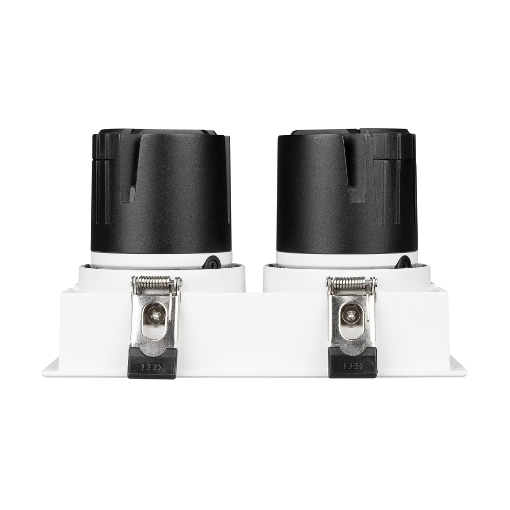 Светильник MS-FLOW-BUILT-S157x85-2x6W Warm3000 (WH, 38 deg, 230V) (Arlight, IP20 Металл, 5 лет) 060935
