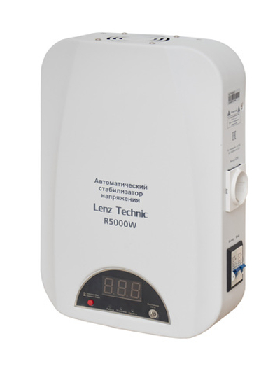 Стабилизатор напряжения LENZ TECHNIC R5000W (настенный)