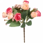 Искусственные цветы «Энерджи» 28см цвет розовый
