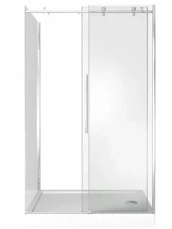Душевой уголок Bas Puerta Г-об 120*80*193 с поддоном 3см