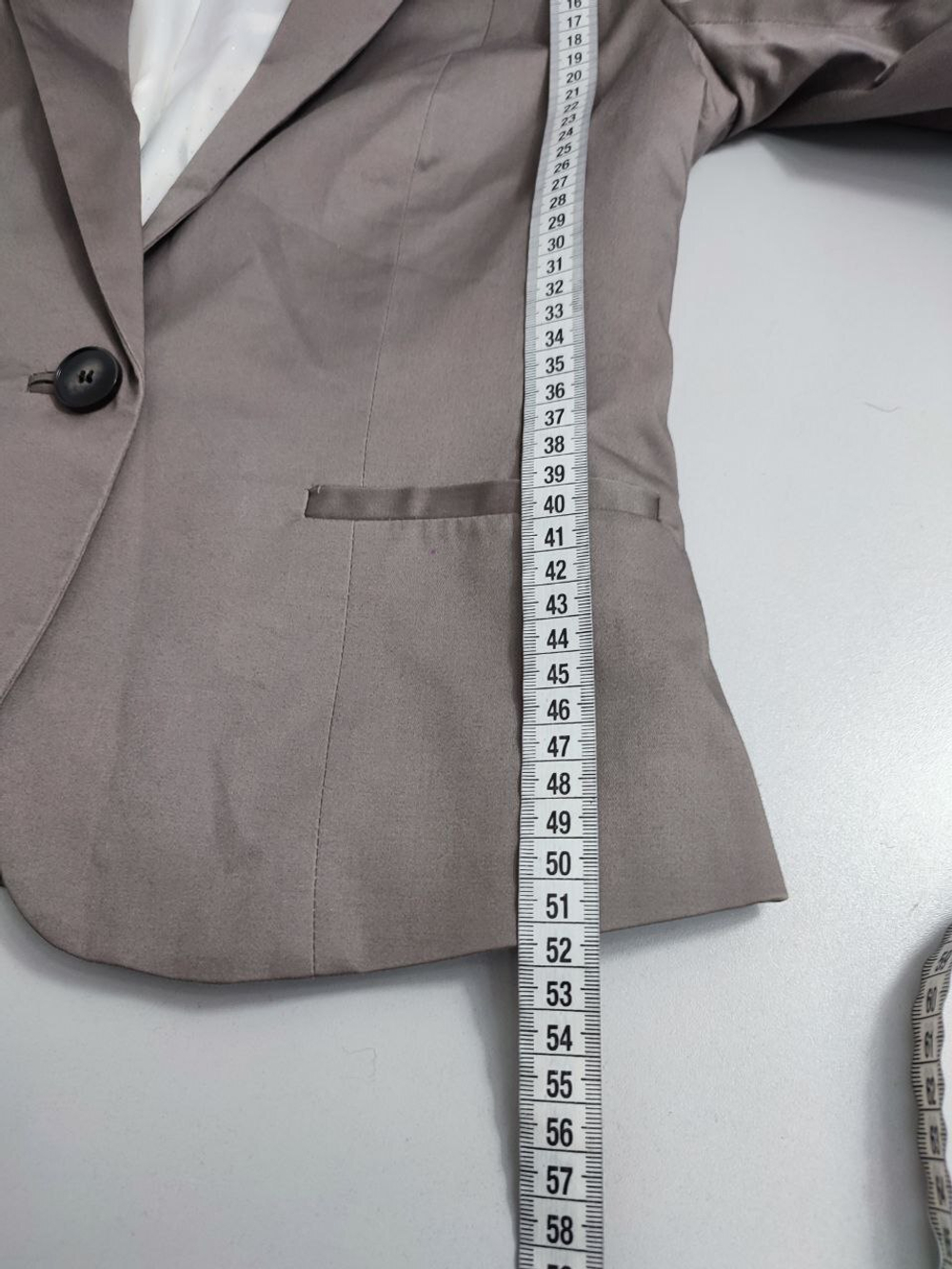 Пиджак H&M серый 38 размер